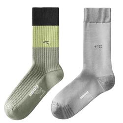 蕉内热皮5系发热保暖防臭男长袜