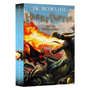 哈利波特与火焰杯4 英文原版 Harry Potter and the Goblet of Fire JK罗琳 课外阅读 电影原著 搭神奇动物在哪里 圣诞小猪