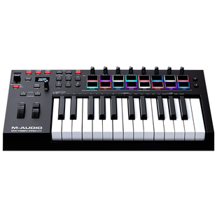 M-AUDIO Oxygen Pro 25/49/61键半配重音乐编曲键盘MIDI控制器