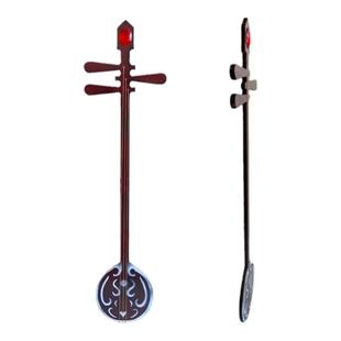 仿真小三弦舞台表演古风摄影汉服走秀摆拍布景COS配饰DIY实木道具