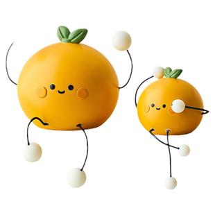 创意可爱吊脚娃娃小摆件家居卧室书房桌面摆饰墙面上置物架装饰品