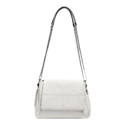 BAMPO半坡链条包头层油蜡牛皮