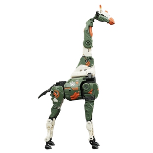 猛兽匣系列月游神长颈鹿变形玩具模型国创拼装成品机甲礼物男生