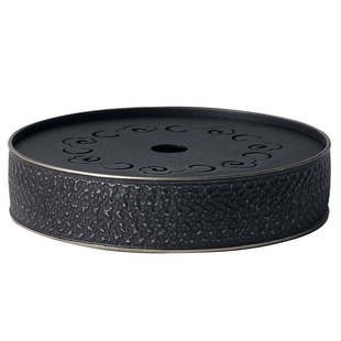 玩物志 黑玄 跳刀 包银 高端手工陶瓷储水壶承盖碗茶壶干泡台壶盘