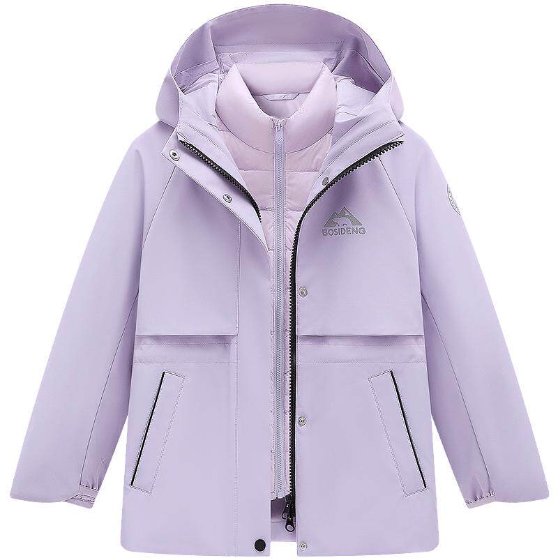 波司登儿童三合一羽绒服
