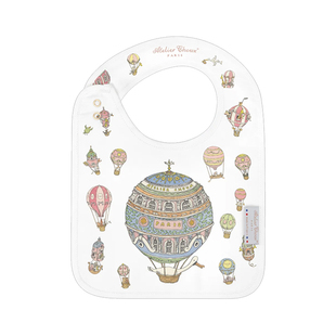 Atelier Choux 围兜新生婴儿宝宝口水巾双面吐奶巾纯棉棉小围嘴