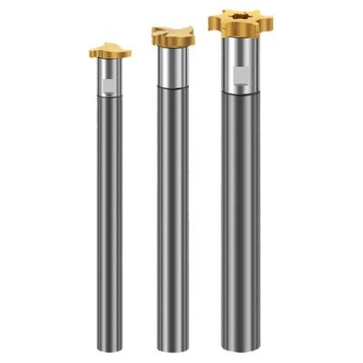 进口伊斯卡锁牙式T型铣刀T型槽铣刀小孔槽铣刀内孔槽铣刀大切深