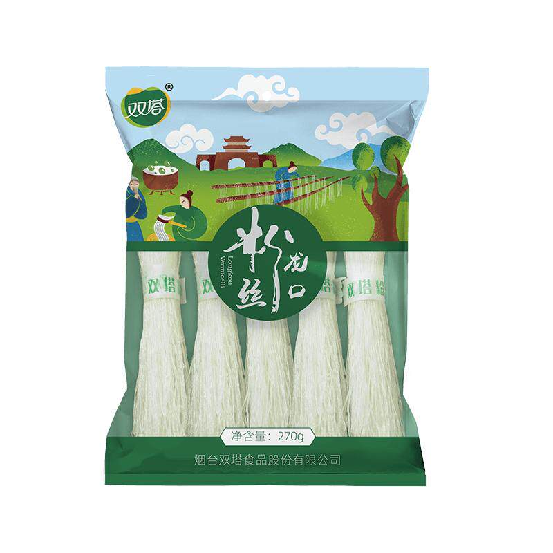 双塔龙口粉丝270g*4袋绿豆粉丝