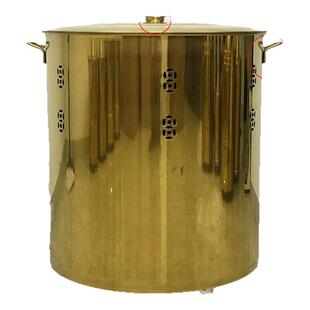 家用烧桶不锈钢焚烧化纸炉元宝金桶聚宝特大号锡箔桶焚烧铁桶加厚