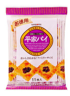 日本进口三立提子饼干曲奇