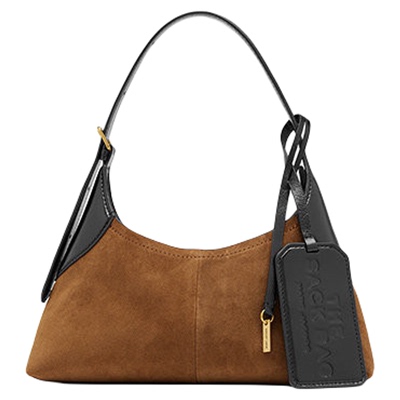 【新品】MARC JACOBS/莫杰 SACK 小号牛皮搭配挂饰肩背包hobo