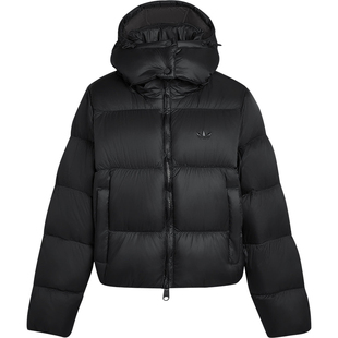 Adidas/阿迪达斯正品三叶草女士休闲简约经典保暖羽绒服KG4905