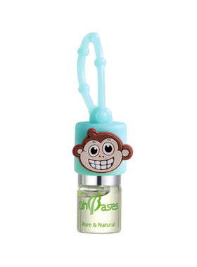 美国OhBases欧比信婴儿童香茅植物精油舒缓走滚珠液露专用小绿珠
