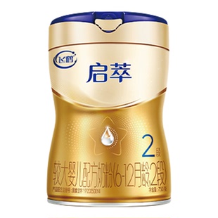 新品上市】飞鹤启萃2段顶量SN-2DHA 8种HMOs婴儿配方奶粉750g*6罐