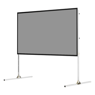 JJZER竹者户外可收纳快速折叠幕布户外露营车载便携式支架背投幕布100寸/150寸/200寸舞台可移动投影仪幕布