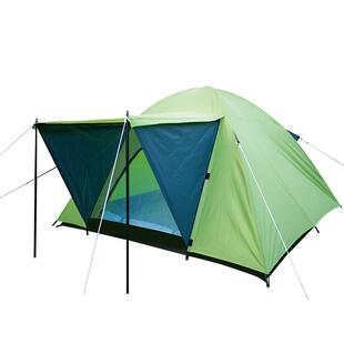 EUSEBIO户外 3-4人双层防雨野外露营帐篷 休闲活动帐 家庭帐蓬