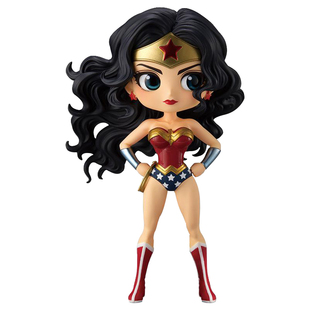 正版万代眼镜厂Qposket DC英雄哈莉奎茵小丑神奇女侠超人景品手办