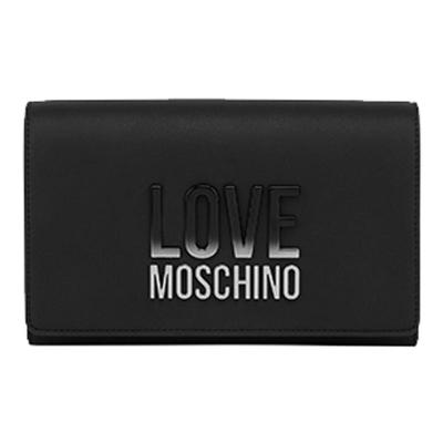 【礼物低至5折】Love Moschino 25春夏女士阴影徽标手拿包