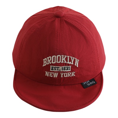 婴幼儿春夏薄款速干透气鸭舌帽