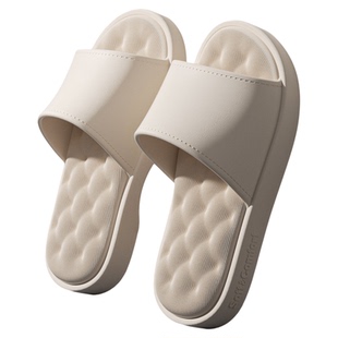 ECAC踩屎感厚底EVA拖鞋女款家居室内洗澡防滑防臭情侣按摩凉拖男