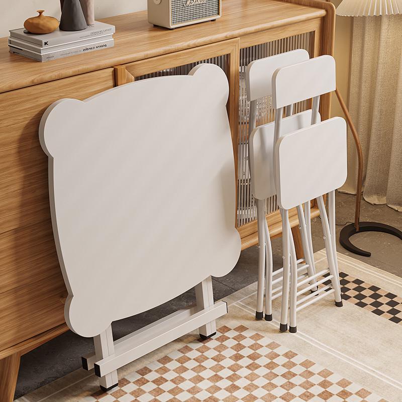 小户型折叠桌子简约吃饭桌家用桌简易户外便携式摆摊桌可折叠餐桌