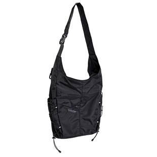 MYEDITION斜挎包机能原创潮牌撞色单肩电脑多功能大容量托特背包