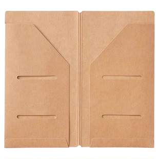 2025新款高颜值男士牛皮纸收纳袋护照夹票务夹名片卡片袋便携卡包