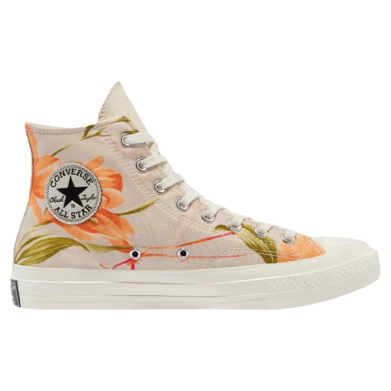 现货42运动家CONVERSE CHUCK70复古花卉图案拼色帆布鞋170667C 8C