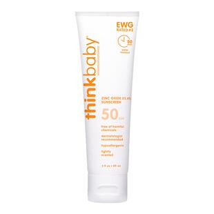 美国thinkbaby婴幼儿隔离防晒乳宝宝儿童物理防晒霜辛克宝贝SPF50