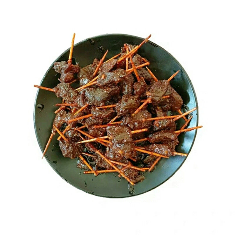 王小厨私房美食 大兵小将 果果哆哩 牙签牛肉香辣零食小吃100g