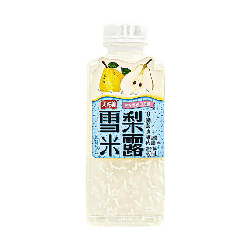 天鲜美雪梨米露饮品解腻解渴