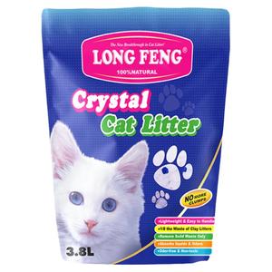 吸水3.8L水晶猫砂龙峰