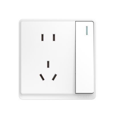 正泰带开关插座墙体面板家