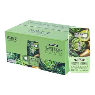 植物主义羽衣甘蓝猕猴桃果蔬汁猕猴桃汁果蔬汁饮料整箱210ml*12瓶