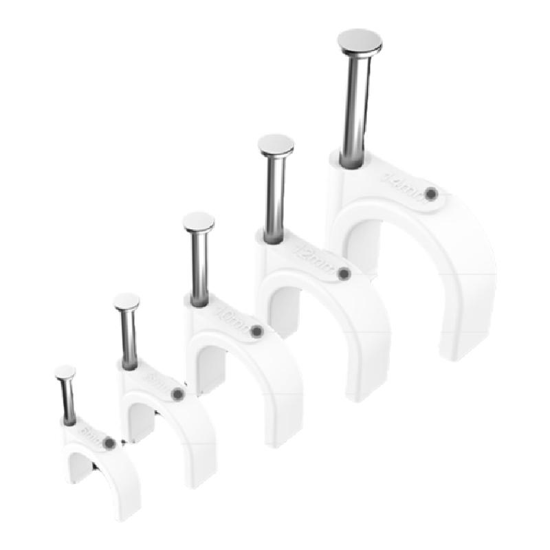 管卡子ppr/pvc/6/4分/16/20mm/25/32水管固定卡扣u型塑料线管卡扣