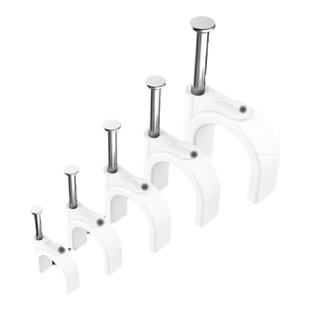 管卡子ppr/pvc/6/4分/16/20mm/25/32水管固定卡扣u型塑料线管卡扣