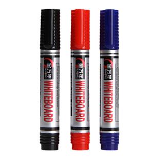 3.5mm金万年白板笔可擦可加墨白板写字笔教师用易擦写白板笔白班笔黑色大号白板画笔笔红色蓝色G-634