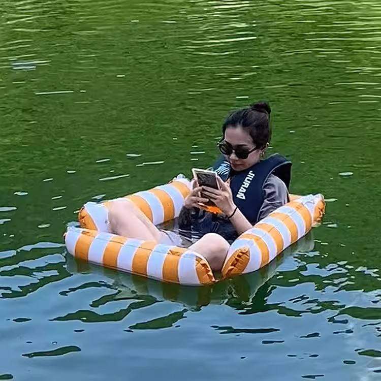 水上浮排充气床游泳圈成人加厚防侧翻儿童婴幼儿3岁6岁12岁以上