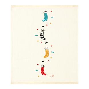 日本今治产kontex双层纱布轻薄柔软小方巾手帕运动温泉浴擦汗毛巾