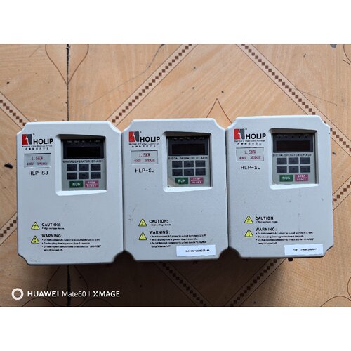 询价下单海利普变频器 HLPSJ01D543C  1.5kw 拆机下