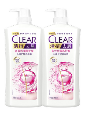 去屑多效水润洗发露清扬