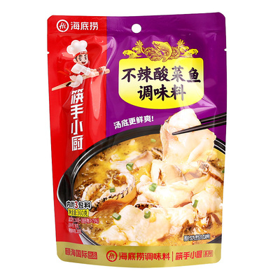 海底捞不辣酸菜鱼调味料360g酸菜鱼酸汤肥牛肥羊米线酱料包家用