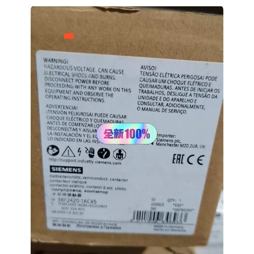 3RF2420-1AC45体接触器，进询价