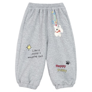 小O爸男婴童 宝宝加绒保暖裤子冬季2025新款卫裤婴儿厚款长裤