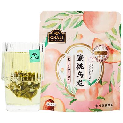 CHALI茶里蜜桃乌龙便携袋装