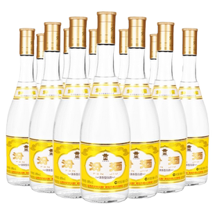 汾酒官方旗舰店黄盖玻汾白酒整箱杏花村纯粮食酒48度475ml*12瓶