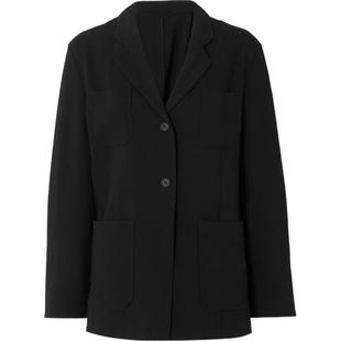 【折扣】TOTEME 女绉纱绵混纺西装外套