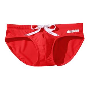 aussiebum男士低腰三角弹力舒适性感泳裤系绳U凸囊袋欧美纯色0