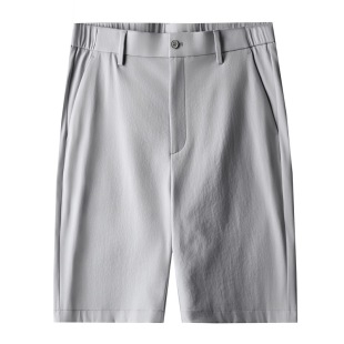 JSSD HOMME 夏季新品二醋酸通勤短裤男微弹男款休闲裤五分短裤男