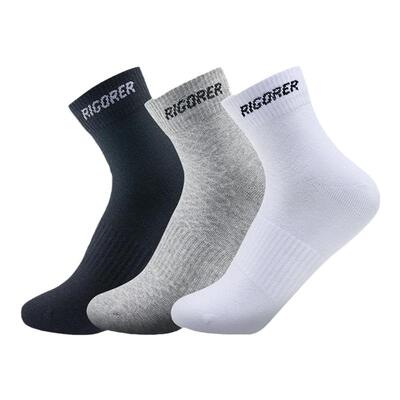 准者男士运动袜短筒透气